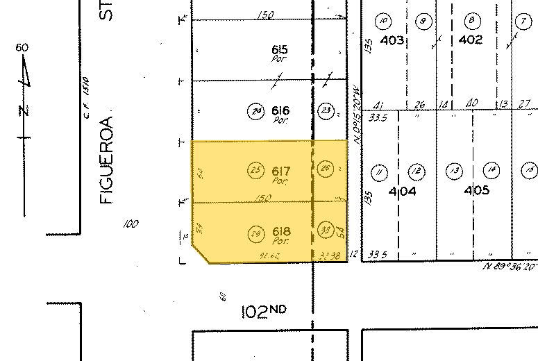 10122-10124 S Figueroa St, Los Angeles, CA à louer - Plan cadastral – Image 2 sur 11
