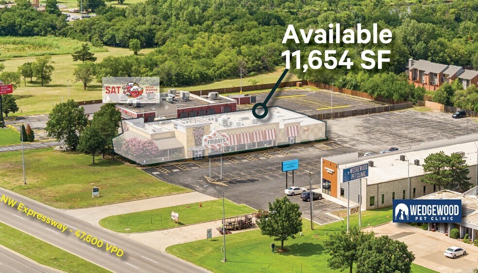 4239 NW Expressway St, Oklahoma City, OK à vendre - Aérien – Image 1 sur 2