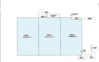 Industriel/Logistique dans Allonne à louer Plan d’étage– Image 1 sur 2