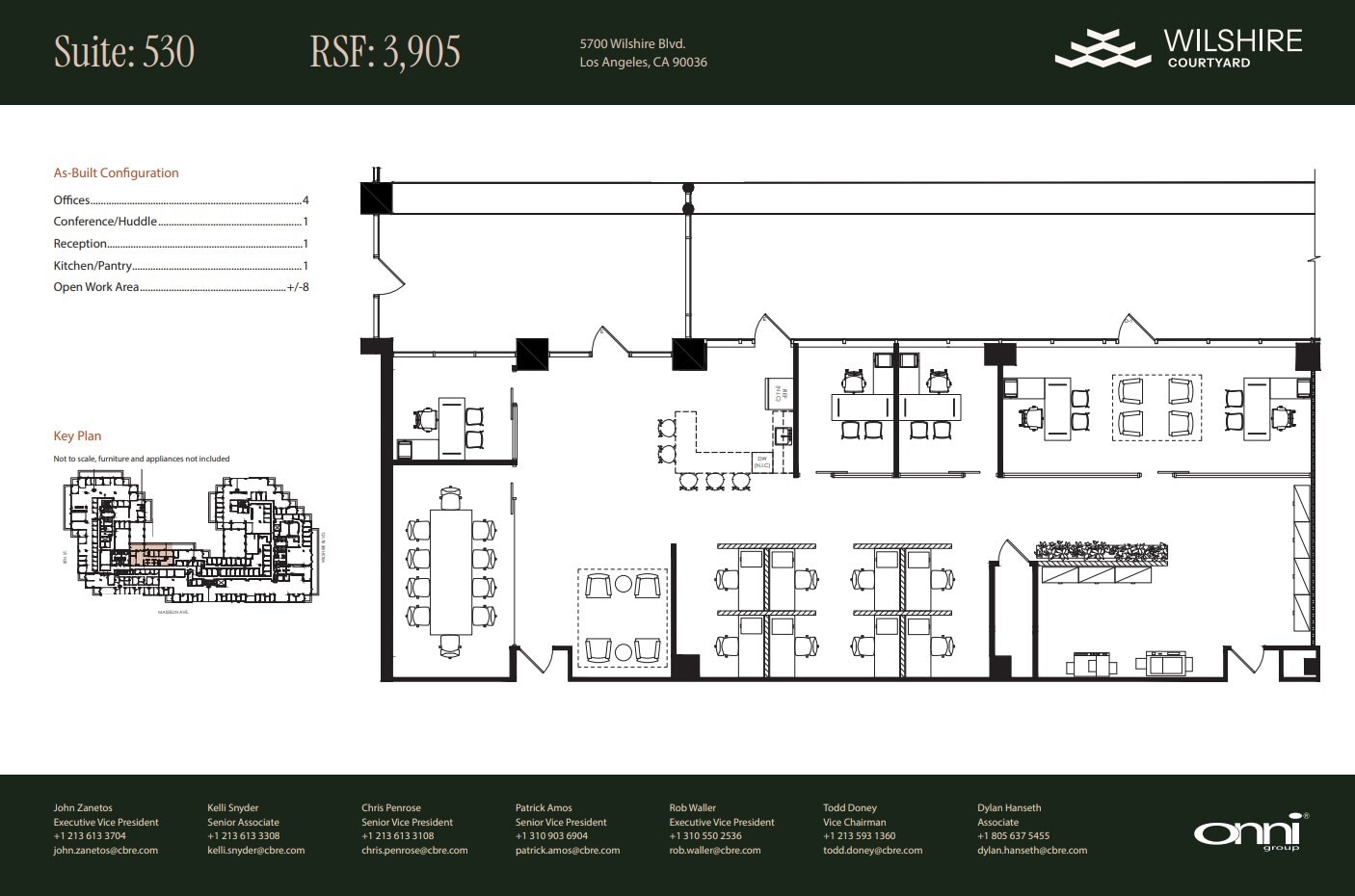 5700 Wilshire Blvd, Los Angeles, CA à louer Plan d’étage– Image 1 sur 1