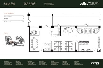 5700 Wilshire Blvd, Los Angeles, CA à louer Plan d’étage– Image 1 sur 1