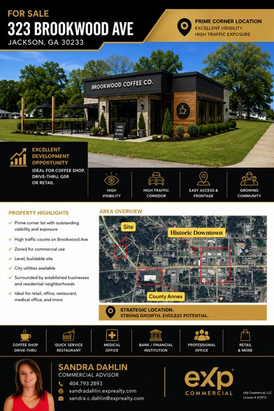 323 Brookwood Ave, Jackson, GA à vendre - Autre – Image 2 sur 19