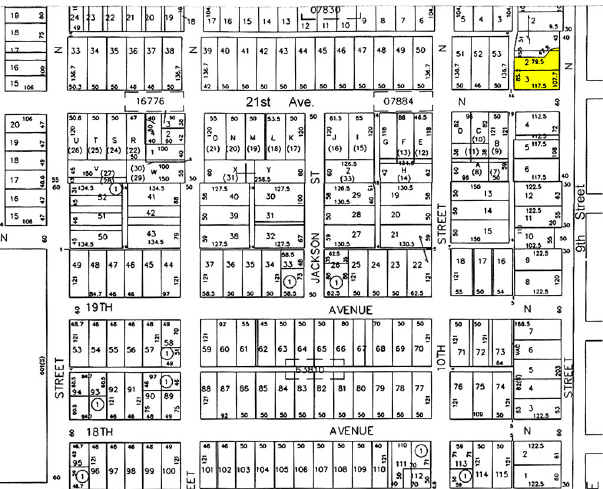 2100 Dr. Martin Luther King Jr St N, Saint Petersburg, FL à louer - Plan cadastral – Image 2 sur 7