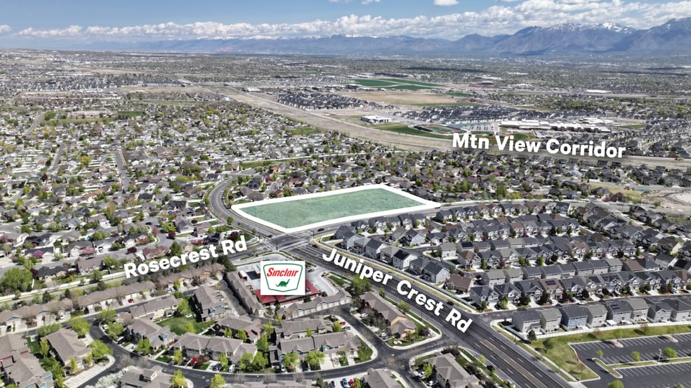 4905 W Rosecrest Rd, Herriman, UT à vendre - Aérien – Image 2 sur 3