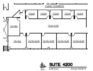 30600-30700 - 30800 Telegraph Rd, Bingham Farms, MI à louer Plan d’étage– Image 1 sur 1