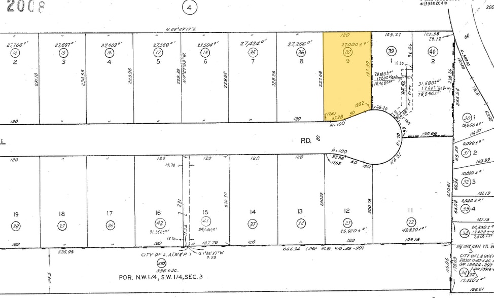 1021 W Kirkwall Rd, Azusa, CA à vendre - Plan cadastral – Image 3 sur 3