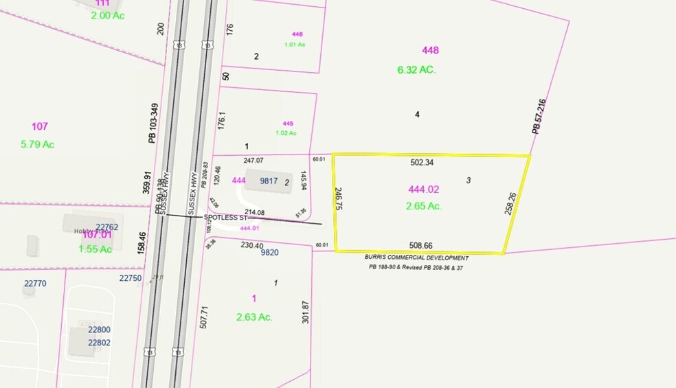 0 RT 13 Lot # 3 Hwy, Seaford, DE à vendre - Photo de l’immeuble – Image 2 sur 2