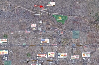 5555-5635 E River Rd, Tucson, AZ - VUE AÉRIENNE  vue de carte