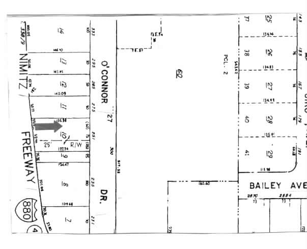 251 O'Connor Dr, San Jose, CA à vendre - Plan cadastral – Image 3 sur 4