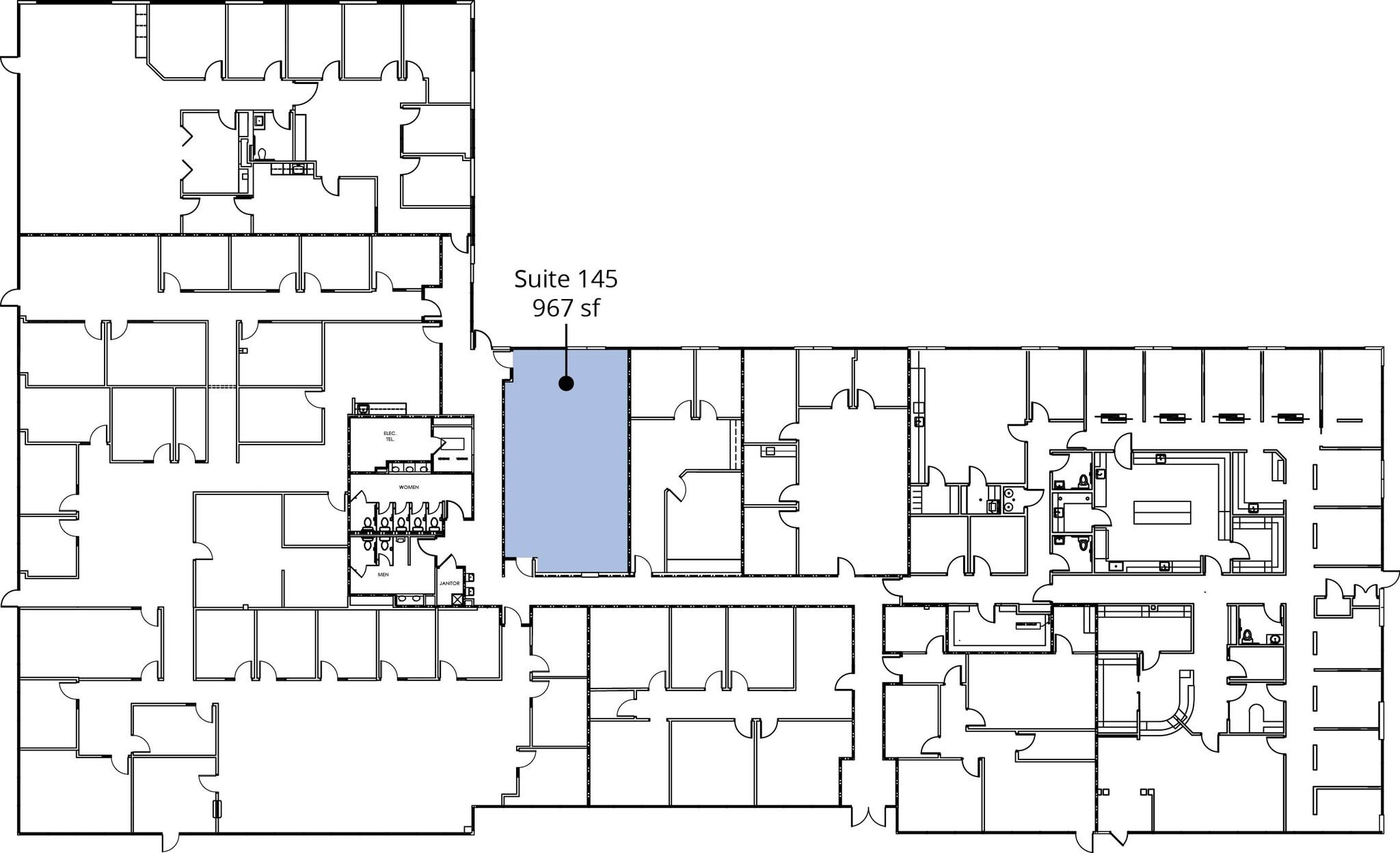 7101 Creedmoor Rd, Raleigh, NC à louer Plan d’étage– Image 1 sur 1
