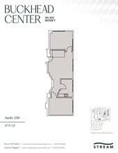 2970 Peachtree Rd NW, Atlanta, GA à louer Plan d’étage– Image 1 sur 1
