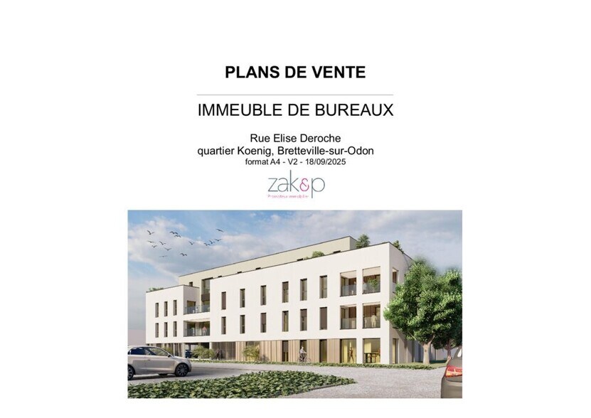 Bureau dans Bretteville-sur-Odon à vendre - Plan d’étage – Image 3 sur 12