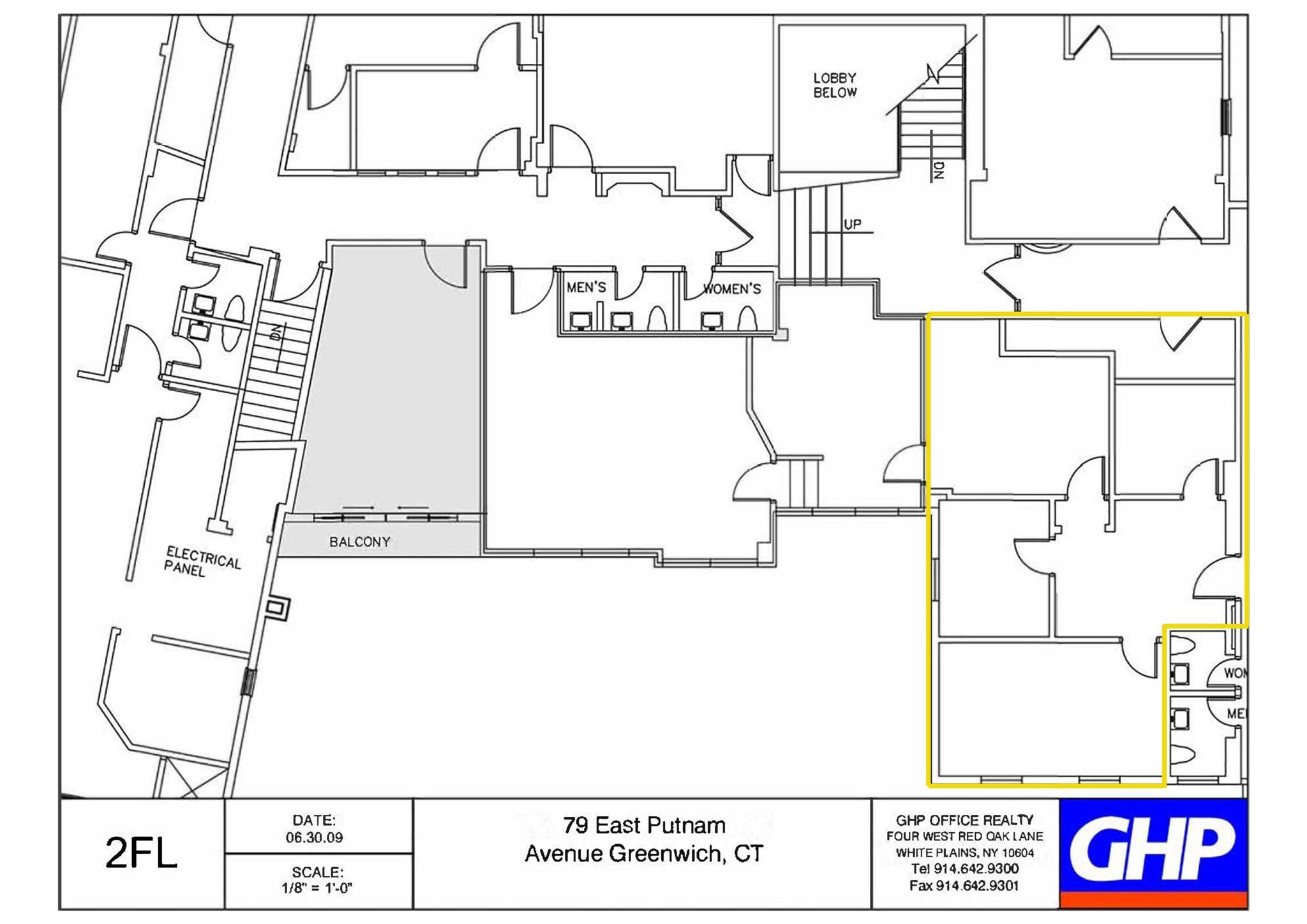 79 E Putnam Ave, Greenwich, CT à louer Plan de site– Image 1 sur 1