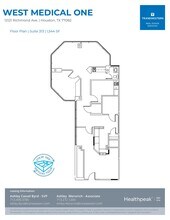 12121 Richmond Ave, Houston, TX à louer Plan d’étage– Image 1 sur 1