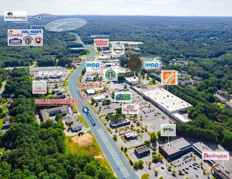 4175 Stone Mountain Highway, Lilburn, GA à vendre - Photo de l’immeuble – Image 3 sur 16