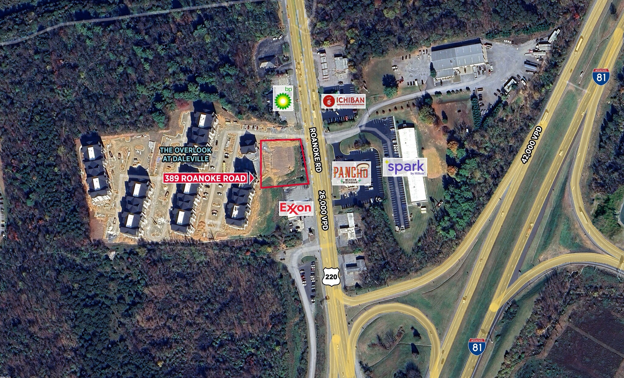 389 Roanoke Rd, Daleville, VA à louer Photo principale– Image 1 sur 5