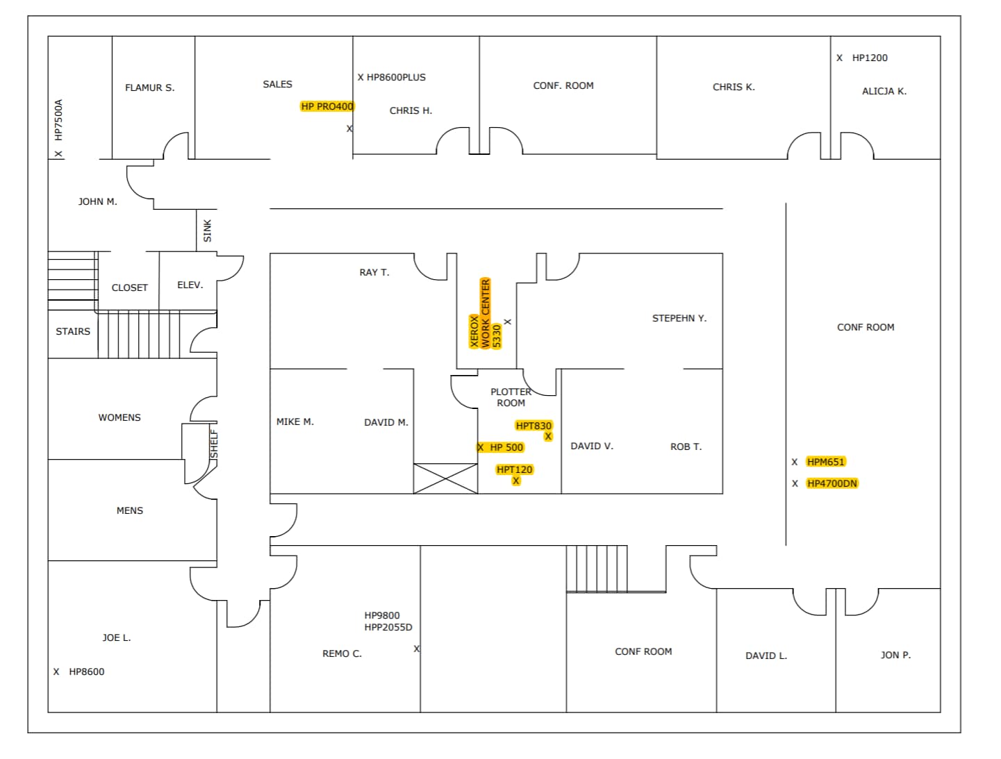 429 Getty Ave, Clifton, NJ à louer Plan d’étage– Image 1 sur 1