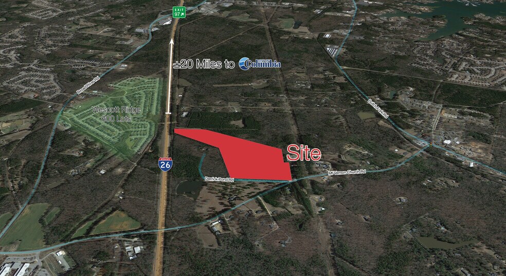 Derrick Pond Rd, Chapin, SC à vendre - Photo de l’immeuble – Image 1 sur 1