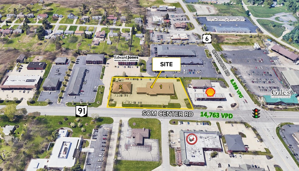 2760 & 2770 SOM Center Road portefeuille de 2 biens à vendre sur LoopNet.fr - Photo de l’immeuble – Image 2 sur 10