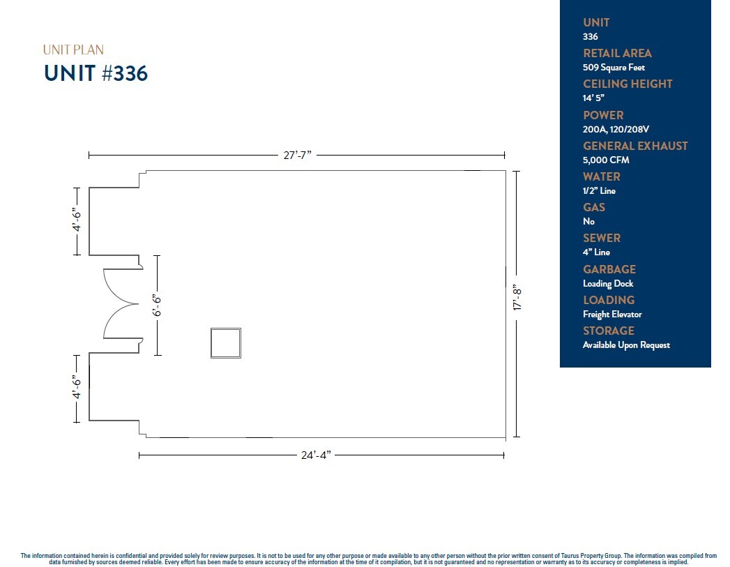 315 8th Ave SW, Calgary, AB à louer Plan d’étage– Image 1 sur 1
