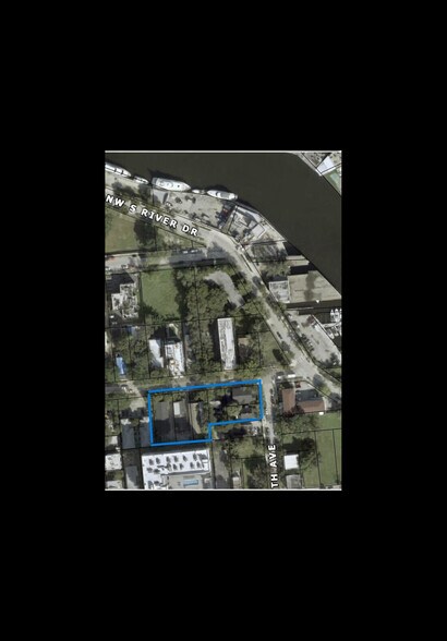 Multifamily by the Miami River 0.24 ac portefeuille de 2 biens à vendre sur LoopNet.fr - Aérien – Image 2 sur 4