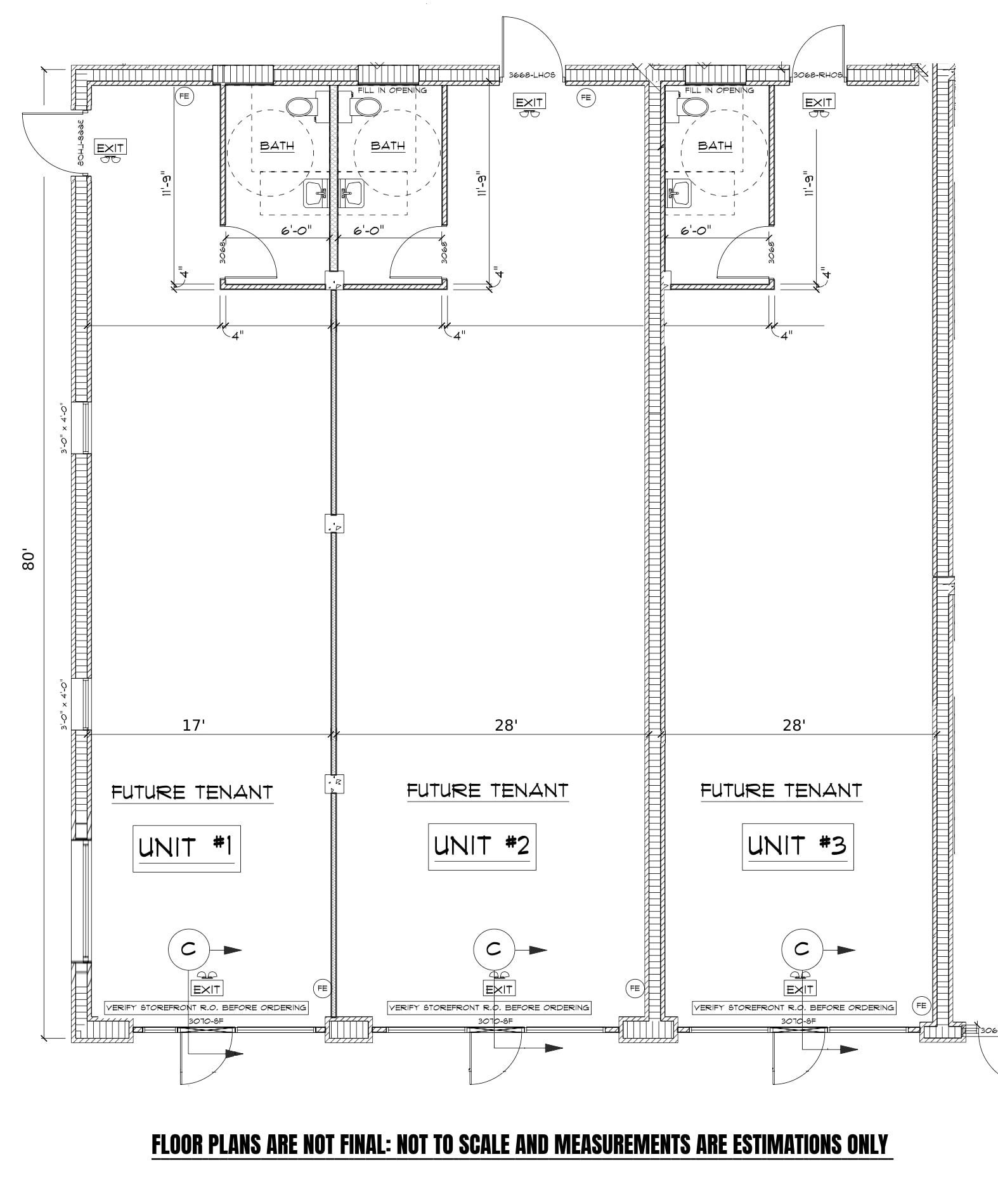 465 E Main St, Bartow, FL à louer Plan d’étage– Image 1 sur 1