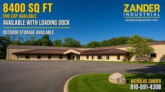 Plus de détails pour 10505 Plaza Dr, Whitmore Lake, MI - Industriel/Logistique à louer