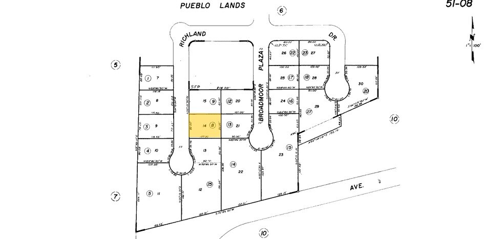 3449 Richland Dr, Santa Barbara, CA à vendre - Plan cadastral – Image 3 sur 3