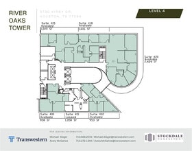 3730 Kirby Dr, Houston, TX à louer Plan d’étage– Image 1 sur 1
