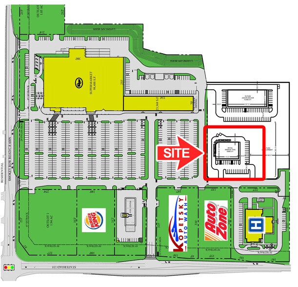 Smokey Row Road & 135 sr, Greenwood, IN à louer - Photo principale – Image 1 sur 2