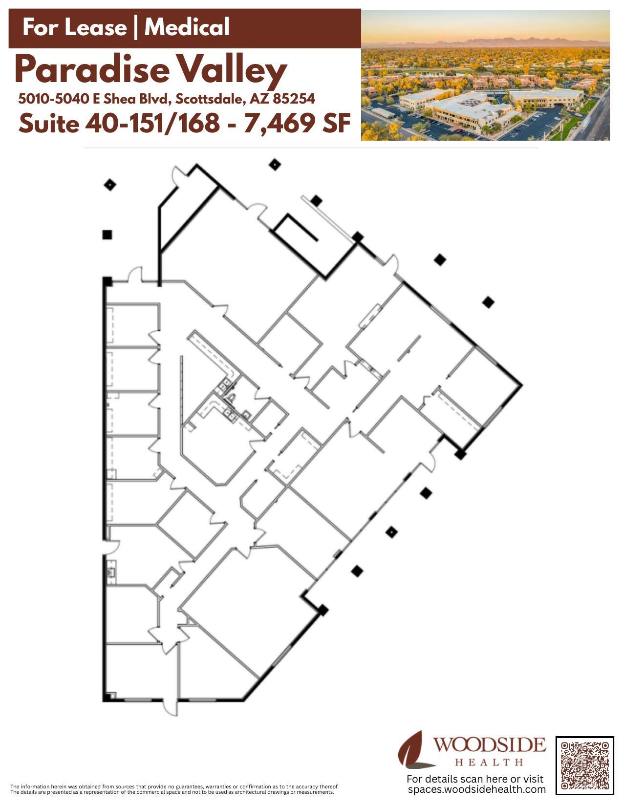 5010 E Shea Blvd, Scottsdale, AZ à louer Plan d’étage– Image 1 sur 1