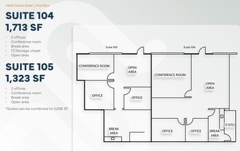 10680 Treena St, San Diego, CA à louer Plan d’étage– Image 1 sur 1