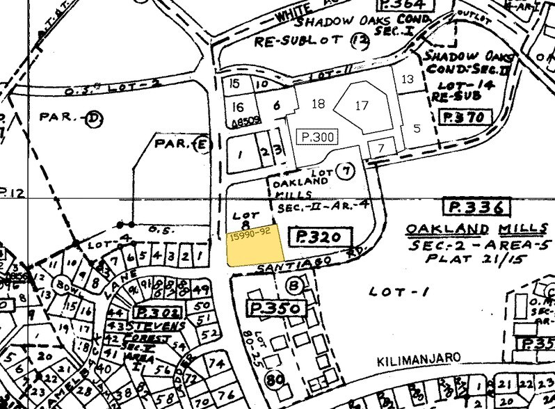 9650 Santiago Rd, Columbia, MD à vendre - Plan cadastral – Image 1 sur 37