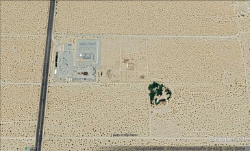 Dorth Pl, Twentynine Palms, CA - Vue aérienne vue de carte