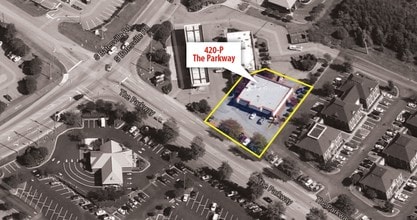 420 The Parkway, Greer, SC - Vue aérienne  vue de carte