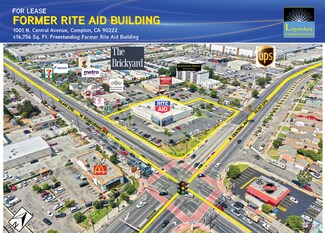 Plus de détails pour 1001 N Central Ave, Compton, CA - Local commercial à louer