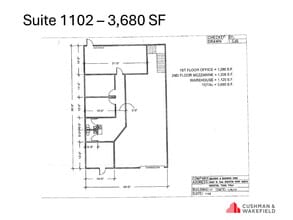 5829 W Sam Houston Pky N, Houston, TX à louer Plan d’étage– Image 1 sur 1