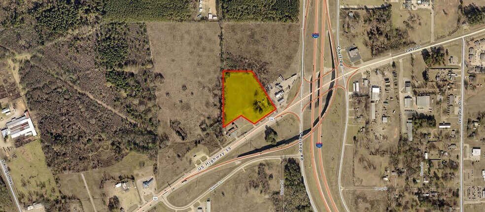 4102 S Lake Dr, Texarkana, TX à vendre - Photo principale – Image 1 sur 3