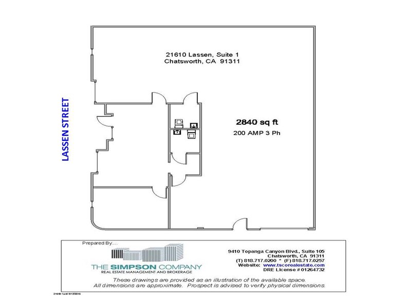 21610 Lassen St, Chatsworth, CA à louer - Photo de l’immeuble – Image 2 sur 5