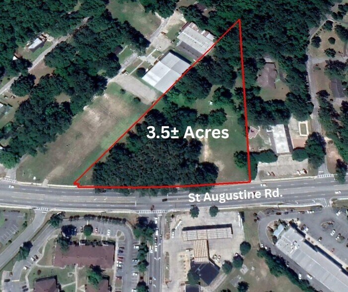 3.5 Acres Augustine Road Rd, Valdosta, GA à vendre - Aérien – Image 2 sur 2