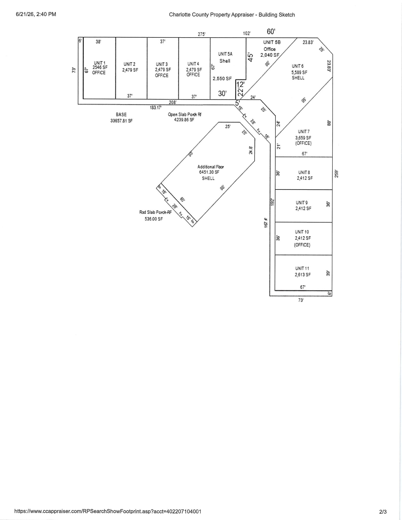 1000-1032 Tamiami Trl, Port Charlotte, FL à louer Plan de site– Image 1 sur 1