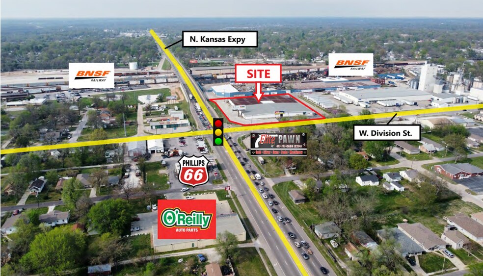 1515 W Division St, Springfield, MO à louer - Photo de l’immeuble – Image 2 sur 4