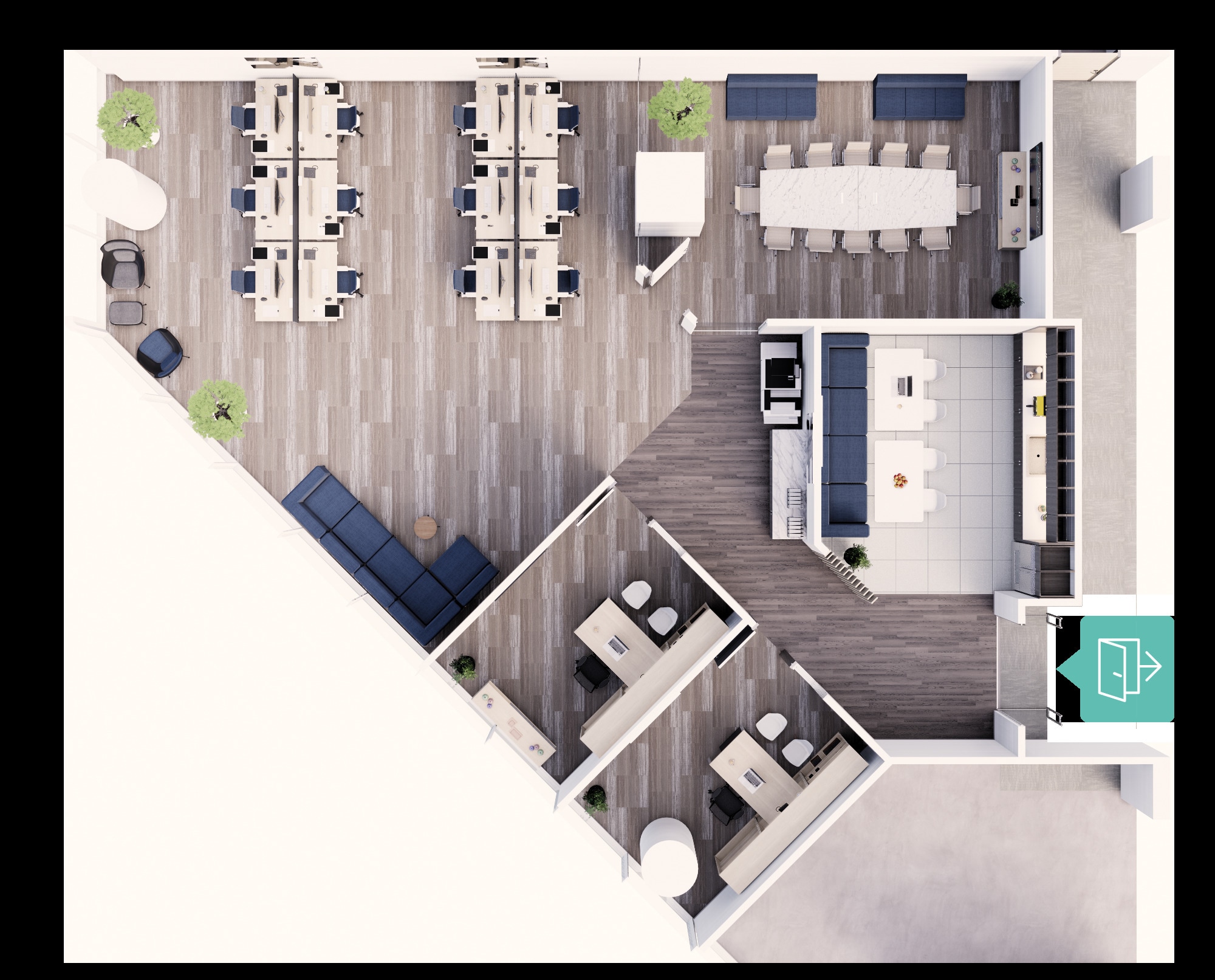 400 Interstate N Pky SE, Atlanta, GA à louer Plan d’étage– Image 1 sur 1