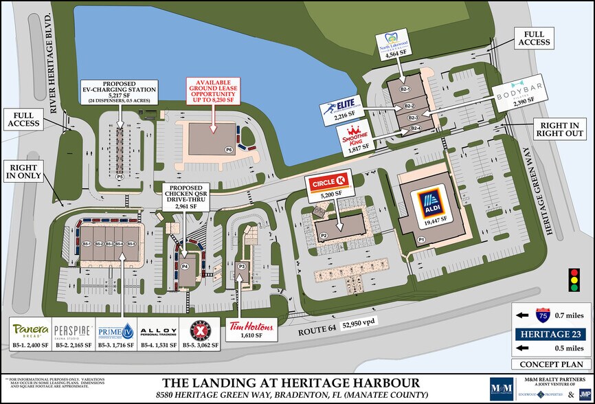 8260 Heritage Green way, Bradenton, FL à louer - Plan de site – Image 2 sur 8