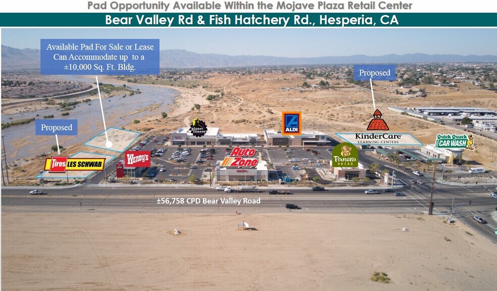 18689 Bear Valley Rd, Hesperia, CA à louer - Photo de l’immeuble – Image 1 sur 3