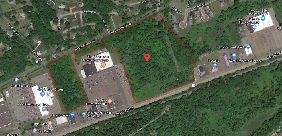 0 Columbia Blvd, Bloomsburg, PA à vendre - Photo principale – Image 1 sur 3
