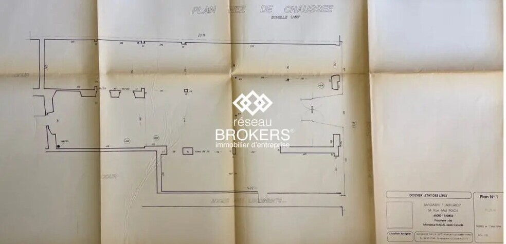 Local commercial dans Tarbes à louer - Plan d’étage – Image 3 sur 3