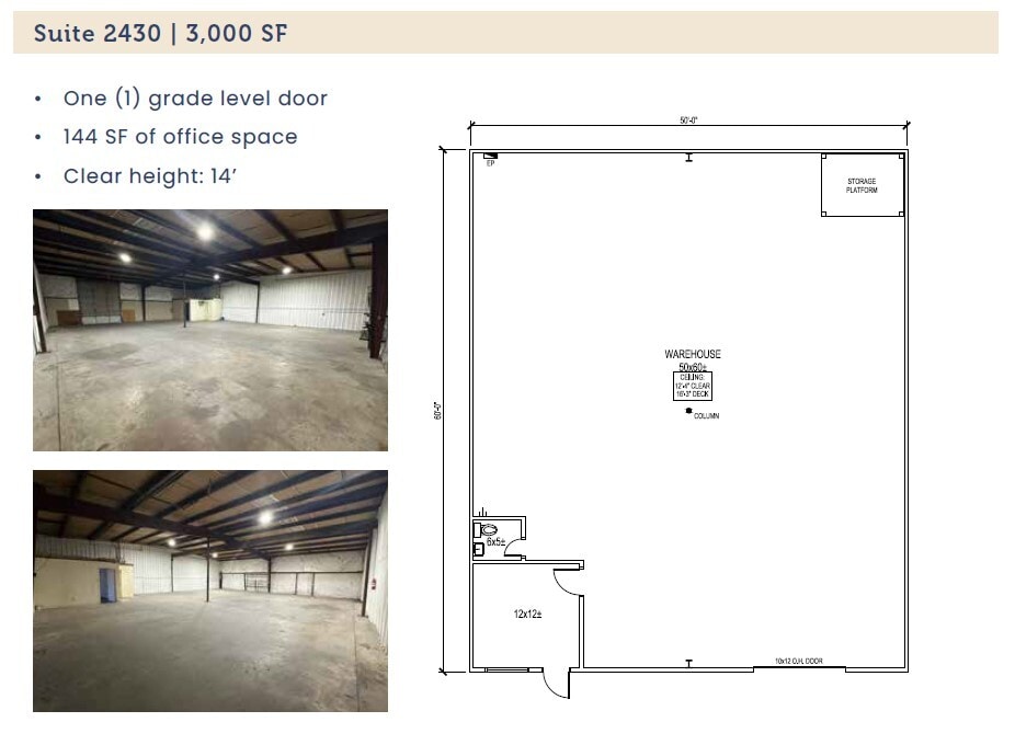 2412-2438 Minnis Dr, Haltom City, TX à louer Photo intérieure– Image 1 sur 2