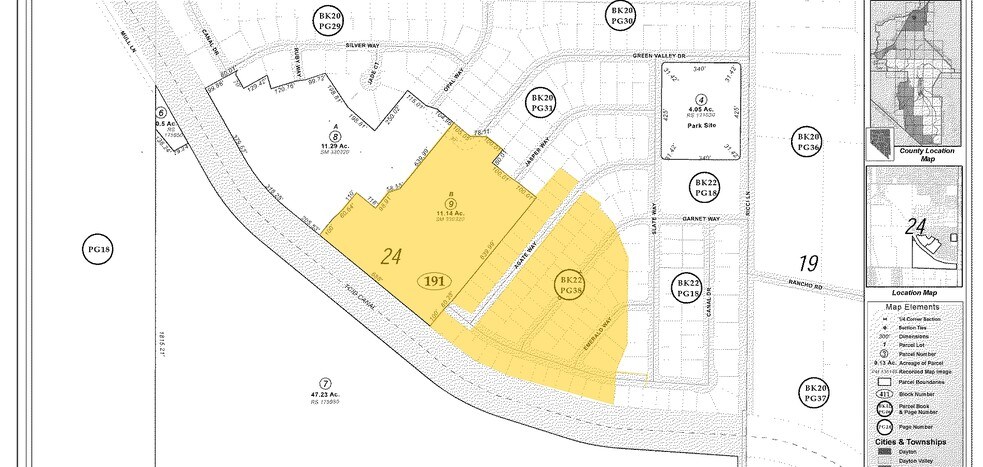 Green Valley Subdivision, Fernley, NV à vendre - Plan cadastral – Image 3 sur 3