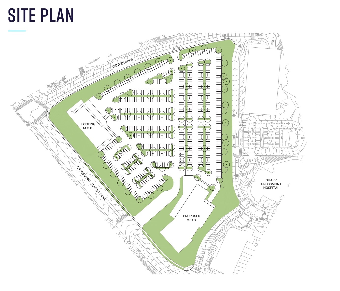 Grossmont Center Dr, La Mesa, CA à louer Plan de site– Image 1 sur 1